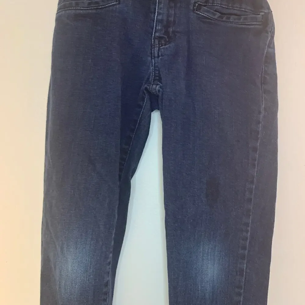 GAP Girl’s Super Skinny Dark Wash Adjustable Waist Snap Ankle Jeans / Size: 8R